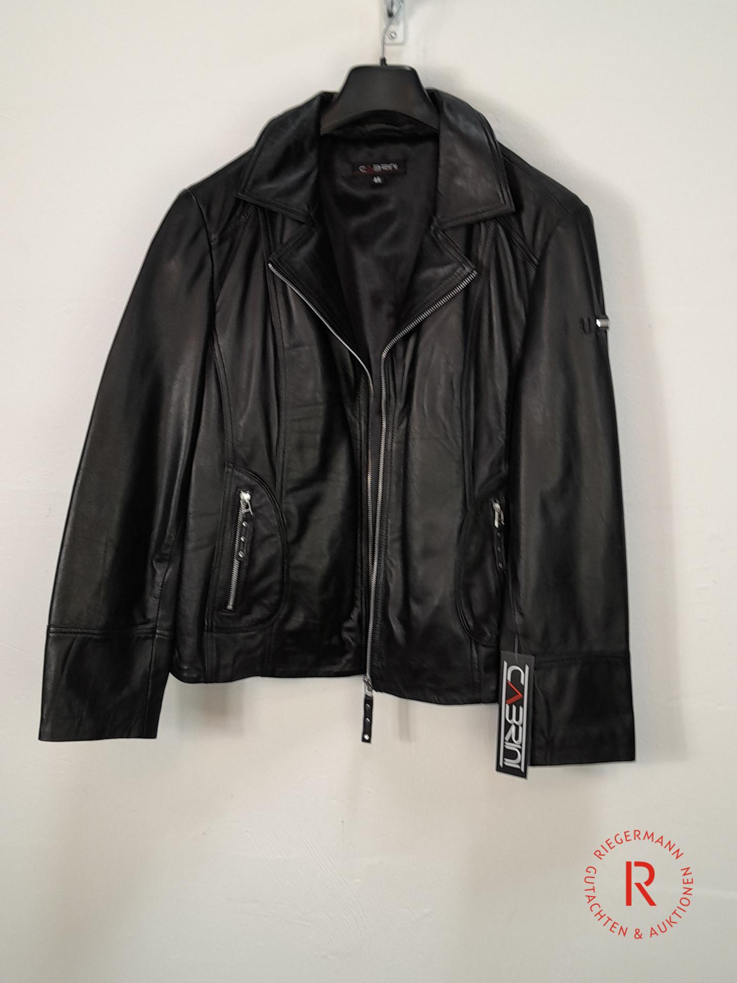 HERREN LEDERJACKE GRÖSSE 46